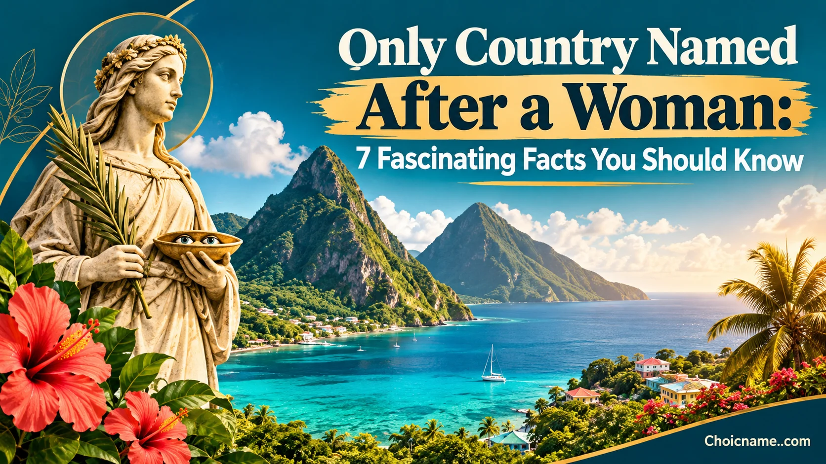 Only country named after a woman